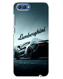 Чохол для Huawei Honor 10 (COL-AL00) з картинкою «Класичний Lamborghini надпис»