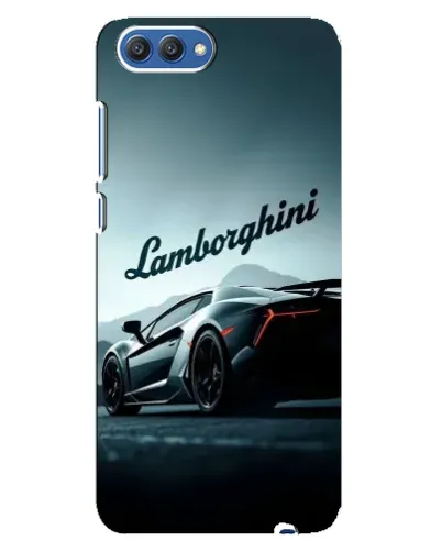 Чехол для Huawei Honor 10 (COL-AL00) с картинкой «Классическая надпись Lamborghini» Чехол для Huawei Honor 10 (COL-AL00) с картинкой «Классическая надпись Lamborghini»