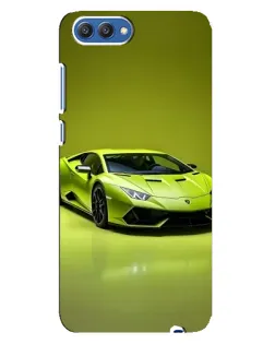 Чохол для Huawei Honor 10 (COL-AL00) з картинкою «Салатовий Lamborghini Huracan»