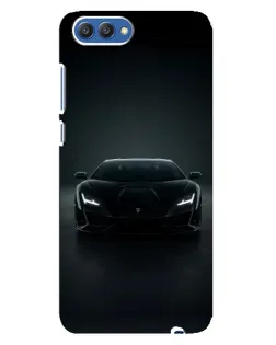 Чохол для Huawei Honor 10 (COL-AL00) з картинкою «Чорний Lamborghini Aventador»