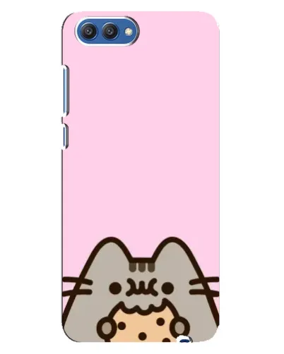Чохол для Huawei Honor 10 (COL-AL00) з картинкою «Pusheen та печиво» Чохол для Huawei Honor 10 (COL-AL00) з картинкою «Pusheen та печиво»