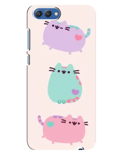 Чохол для Huawei Honor 10 (COL-AL00) з картинкою «Pusheen тріо» Чохол для Huawei Honor 10 (COL-AL00) з картинкою «Pusheen тріо»