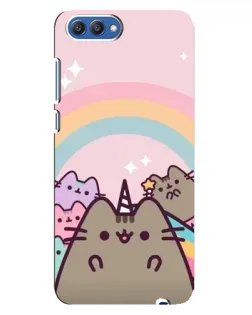 Чохол для Huawei Honor 10 (COL-AL00) з картинкою «Єдиноріг Pusheen»