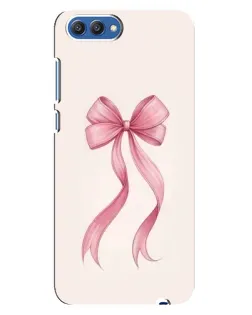 Чехол для Huawei Honor 10 (COL-AL00) с картинкой «Розовый бант»