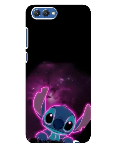 Чехол для Huawei Honor 10 (COL-AL00) с картинкой «Неоновый Stitch»