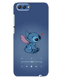 Чехол для Huawei Honor 10 (COL-AL00) с картинкой «Музыкальный Stitch»