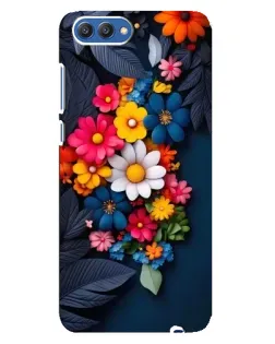 Чохол для Huawei Honor 10 (COL-AL00) з картинкою «Квіткова феєрія»