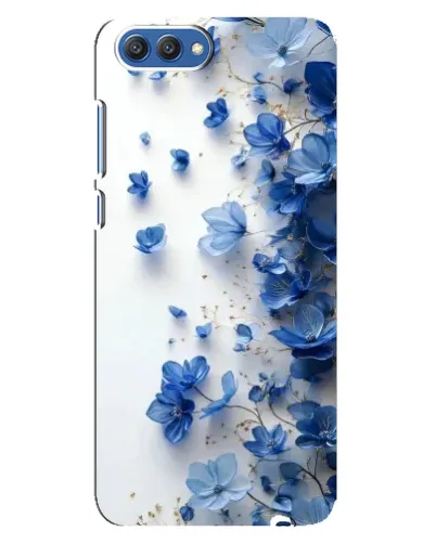 Чохол для Huawei Honor 10 (COL-AL00) з картинкою «Блакитний квітковий каскад» Чохол для Huawei Honor 10 (COL-AL00) з картинкою «Блакитний квітковий каскад»