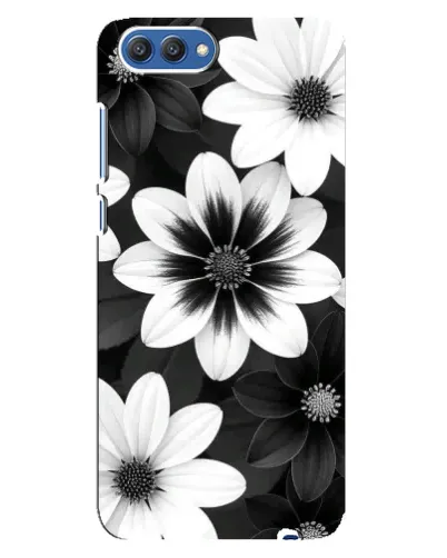 Чохол для Huawei Honor 10 (COL-AL00) з картинкою «Монохромні айстри» Чохол для Huawei Honor 10 (COL-AL00) з картинкою «Монохромні айстри»