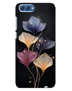 Чохол для Huawei Honor 10 (COL-AL00) з картинкою «Лілові квіти грації»
