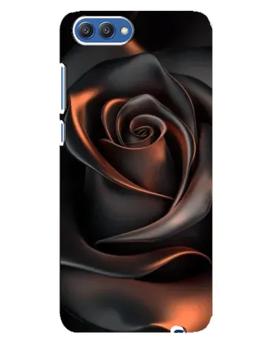 Чохол для Huawei Honor 10 (COL-AL00) з картинкою «Шовкова чорна троянда» Чохол для Huawei Honor 10 (COL-AL00) з картинкою «Шовкова чорна троянда»
