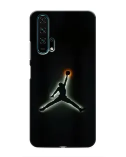 Чехол для Huawei Honor 20 Pro с картинкой «Jordan Gradient Logo»