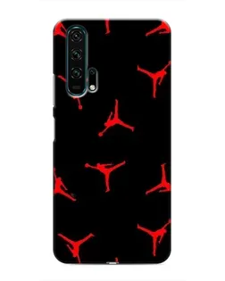 Чехол для Huawei Honor 20 Pro с картинкой «Jordan Red Pattern»