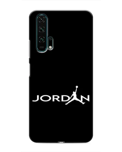 Чехол для Huawei Honor 20 Pro с картинкой «Jordan White Logo» Чехол для Huawei Honor 20 Pro с картинкой «Jordan White Logo»