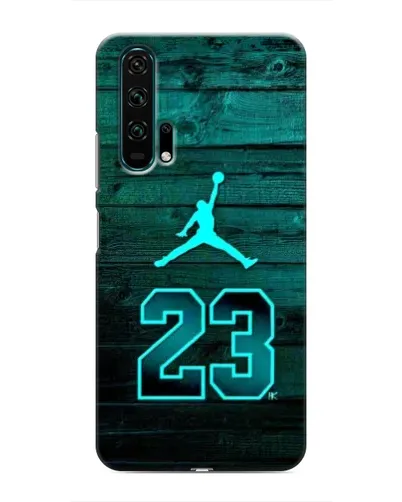 Чехол для Huawei Honor 20 Pro с картинкой «Jordan Cyan 23» Чехол для Huawei Honor 20 Pro с картинкой «Jordan Cyan 23»