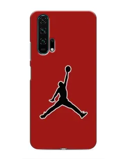 Чехол для Huawei Honor 20 Pro с картинкой «Jordan Red Back»
