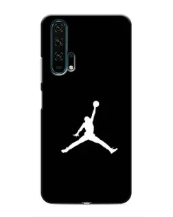 Чехол для Huawei Honor 20 Pro с картинкой «Jordan Silhouette»