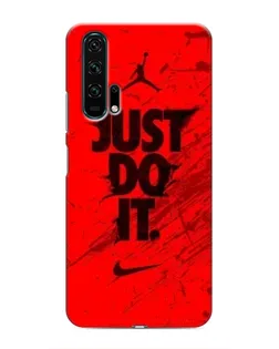 Чехол для Huawei Honor 20 Pro с картинкой «Nike Just Do It»