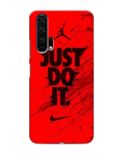 Чехол для Huawei Honor 20 Pro с картинкой «Nike Just Do It» Чехол для Huawei Honor 20 Pro с картинкой «Nike Just Do It»