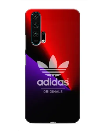 Чехол для Huawei Honor 20 Pro с картинкой «Adidas Red Neon»