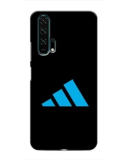 Чехол для Huawei Honor 20 Pro с картинкой «Adidas Cyan Logo»