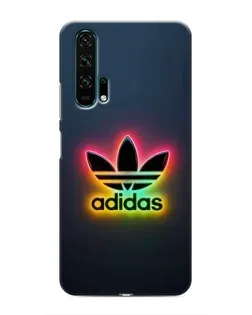 Чехол для Huawei Honor 20 Pro с картинкой «Неоновый Adidas»