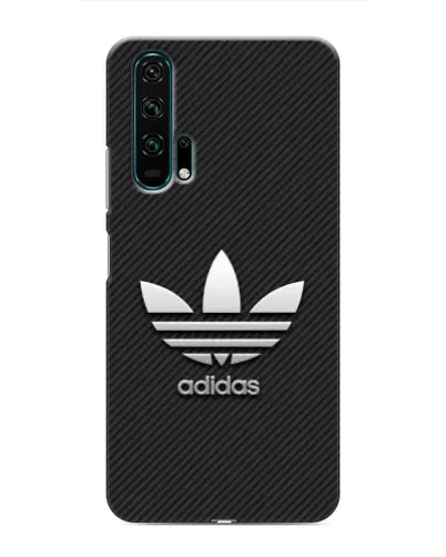Чехол для Huawei Honor 20 Pro с картинкой «Adidas Карбоновая текстура»