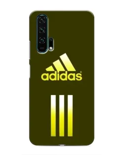 Чехол для Huawei Honor 20 Pro с картинкой «Оливковый градиент Adidas»