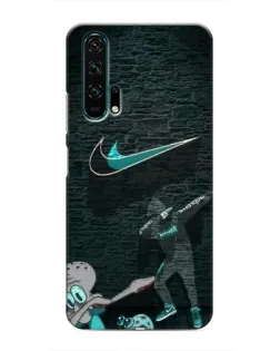 Чехол для Huawei Honor 20 Pro с картинкой «Спортивный арт Nike»