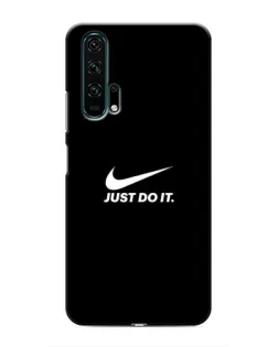 Чехол для Huawei Honor 20 Pro с картинкой «Минимализм от Nike»