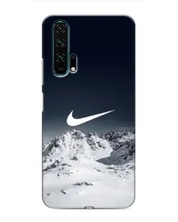 Чехол для Huawei Honor 20 Pro с картинкой «Nike — зимние горы»