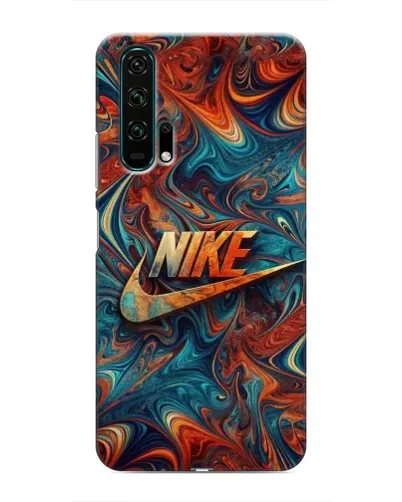 Чехол для Huawei Honor 20 Pro с картинкой «Nike в абстракции»