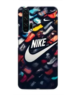 Чехол для Huawei Honor 20 Pro с картинкой «Коллекция кроссовок Nike»