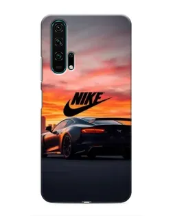 Чехол для Huawei Honor 20 Pro с картинкой «Nike и суперкар»