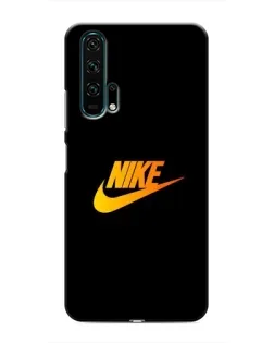 Чехол для Huawei Honor 20 Pro с картинкой «Золотой логотип Nike»