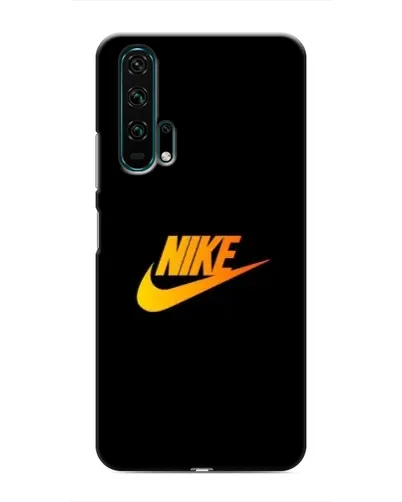 Чехол для Huawei Honor 20 Pro с картинкой «Золотой логотип Nike»