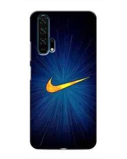 Чехол для Huawei Honor 20 Pro с картинкой «Синий пульс Nike»