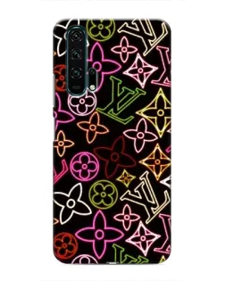 Чехол для Huawei Honor 20 Pro с картинкой «Неоновый микс Nike»