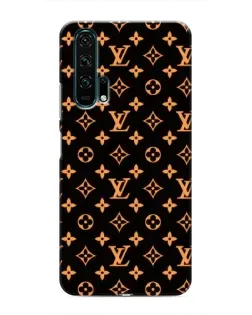 Чехол для Huawei Honor 20 Pro с картинкой «Золотая монограмма LV»