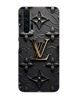 Чехол для Huawei Honor 20 Pro с картинкой «Кожаная текстура LV»