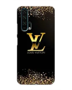 Чехол для Huawei Honor 20 Pro с картинкой «LV — золотые искры»