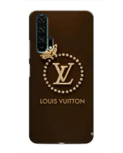 Чехол для Huawei Honor 20 Pro с картинкой «LV — золотая печать»
