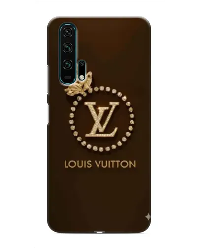 Чехол для Huawei Honor 20 Pro с картинкой «LV — золотая печать»