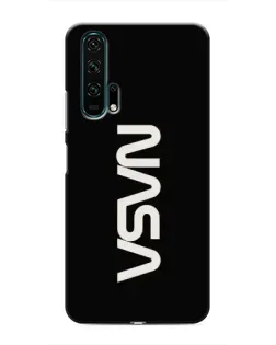 Чехол для Huawei Honor 20 Pro с картинкой «NASA — вертикальный логотип»