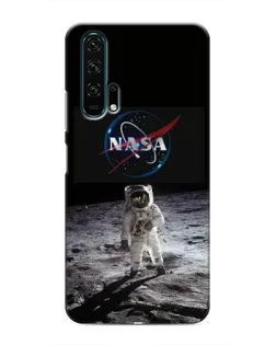 Чехол для Huawei Honor 20 Pro с картинкой «Астронавт на Луне»