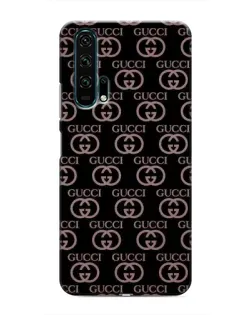 Чехол для Huawei Honor 20 Pro с картинкой «Классическая монограмма Gucci»