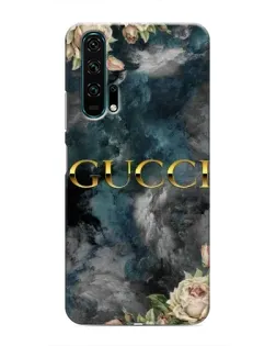 Чехол для Huawei Honor 20 Pro с картинкой «Абстрактные цветы Gucci»