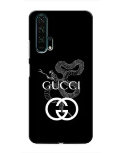 Чехол для Huawei Honor 20 Pro с картинкой «Gucci — серебряная змея»