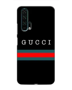 Чехол для Huawei Honor 20 Pro с картинкой «Gucci — красный пояс»