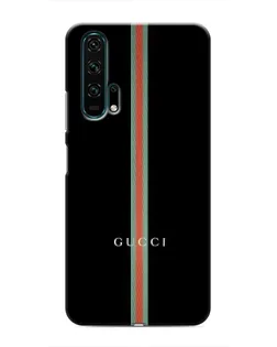 Чехол для Huawei Honor 20 Pro с картинкой «Gucci — строгая линия»